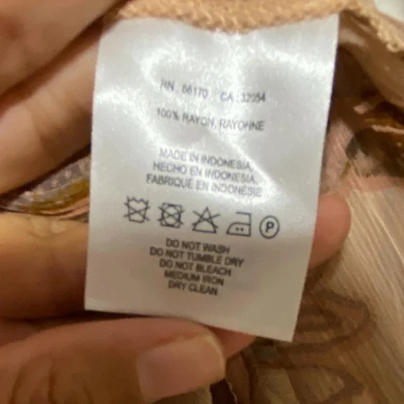 Free People Sheer Floral Beaded Slip Dress Size S - Picture 7 of 12